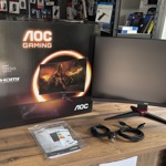 AOC C27G2ZE Ívelt Gamer Monitor 240Hz - 0.5ms - 27" kep 1